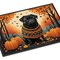 Edge Collections - 18" x 27" - Multicolor - Pug Artwork Doormat Indoor Outdoor Mat - 1 Piece